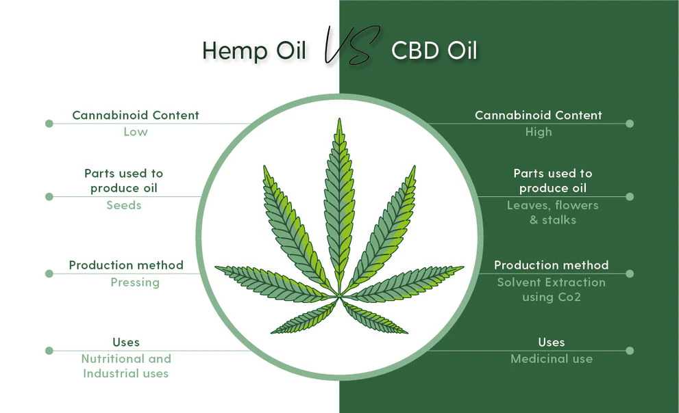What’s the Difference Between Hemp and CBD Oil?