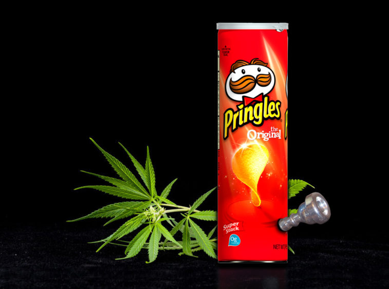 Pringles pipe
